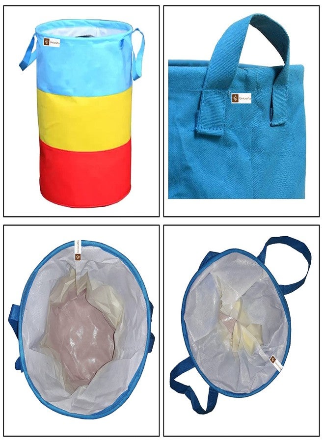 UNICRAFTS أكياس غسيل 45 لتر (متعددة الألوان، (عبوة من قطعتين)) - Image 5